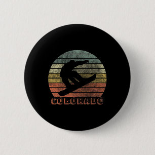 Colorado Snowboarding Winter Ronde Button 5,7 Cm