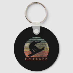 Colorado Snowboarding Winter Sleutelhanger