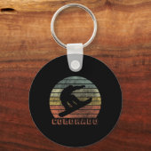 Colorado Snowboarding Winter Sleutelhanger (Voorkant)