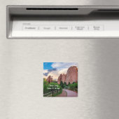 Colorado South Gateway Morning Square Magnet (Insitu (Vaatwasser))