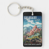 Colorado souvenirs sleutelhanger (Voorkant)