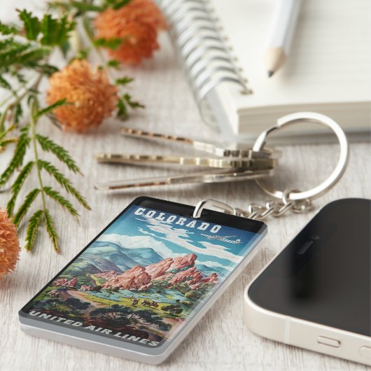 Colorado  souvenirs sleutelhanger (Voorkant Rechts)