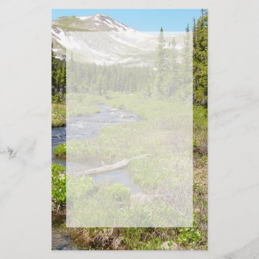 Colorado Splendor Schilderachtig Stationery Briefpapier (Voorkant)