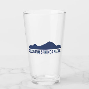 Colorado Springs alstublieft Glas