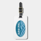 Colorado Springs Bagagelabel (Voorkant verticaal)