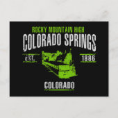 Colorado Springs Briefkaart (Voorkant)
