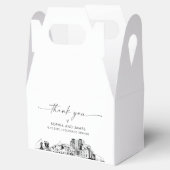 Colorado Springs bruiloft gepersonaliseerde gunst  Bedankdoosjes (Geopend)