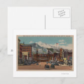 Colorado Springs, CO Briefkaart (Voorkant / Achterkant)