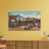 Colorado Springs, CO Canvas Afdruk (Insitu (Woonkamer))