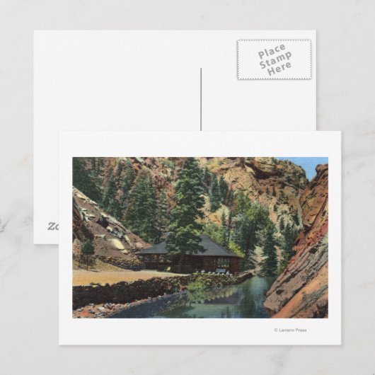 Colorado Springs, CO - forel Briefkaart (Voorkant / Achterkant)