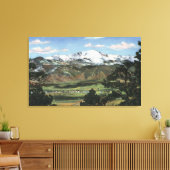 Colorado Springs, CO - Pikes Peak Canvas Afdruk (Insitu (Woonkamer))