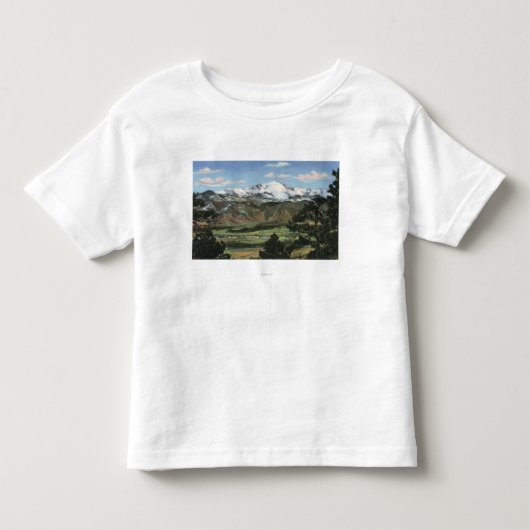 Colorado Springs, CO - Pikes Peak Kinder Shirts (Voorkant)