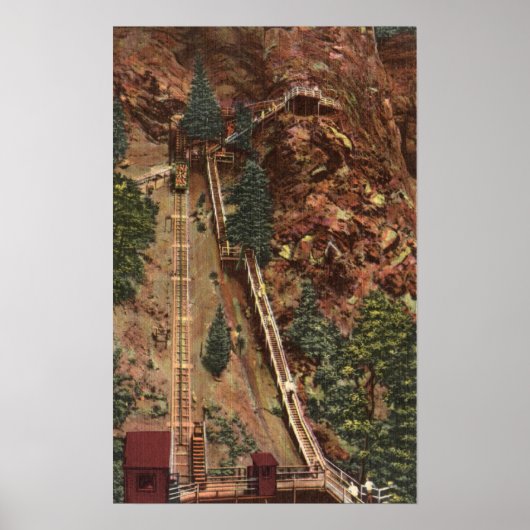 Colorado Springs, CO Poster (Voorkant)