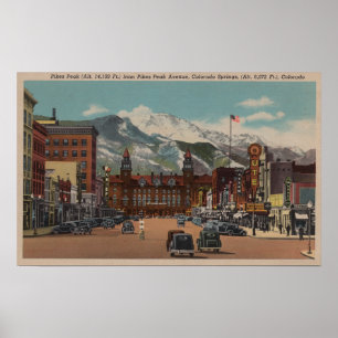 Colorado Springs, CO Poster