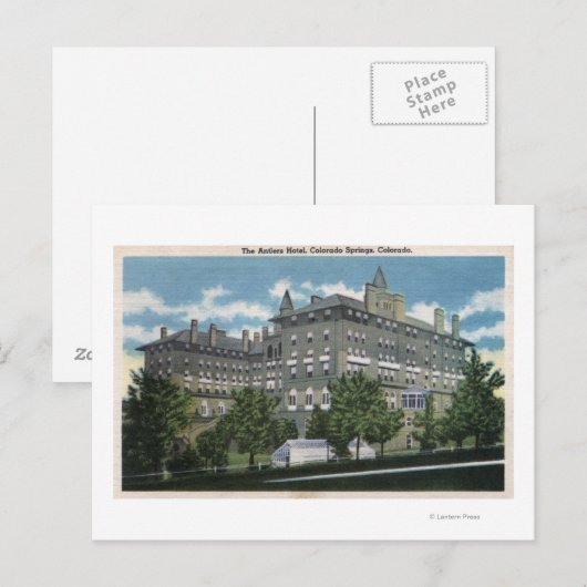Colorado Springs, Colorado 2 Briefkaart (Voorkant / Achterkant)