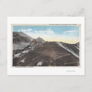 Colorado Springs, Colorado 4 Briefkaart
