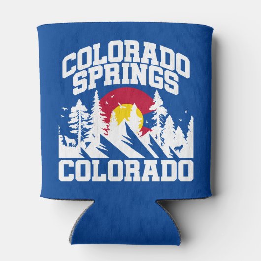 Colorado Springs, Colorado Blikjeskoeler (Achterkant)