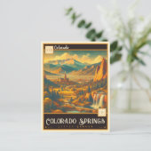 Colorado Springs, Colorado |  Briefkaart (Staand voorkant)