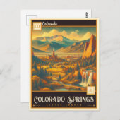 Colorado Springs, Colorado |  Briefkaart (Voorkant / Achterkant)