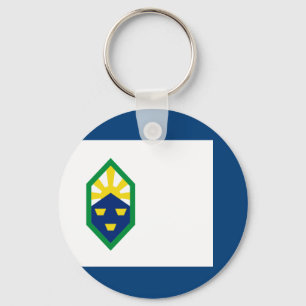 Colorado Springs (Colorado) City flag Sleutelhange Sleutelhanger