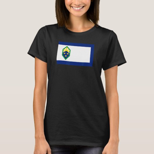 Colorado Springs Colorado Flag T-shirt (Voorkant)