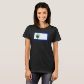 Colorado Springs Colorado Flag T-shirt (Voorkant volledig)