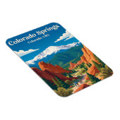 Colorado Springs Colorado Magneet (Rechterzijde)