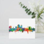 Colorado Springs Colorado Skyline Briefkaart (Staand voorkant)