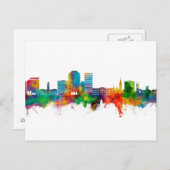 Colorado Springs Colorado Skyline Briefkaart (Voorkant / Achterkant)