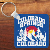 Colorado Springs, Colorado Sleutelhanger (Voorkant)