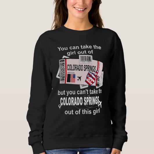 Colorado Springs instapass Colorado Springs Gi Trui (Voorkant)