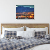 Colorado Springs Lights Canvas Afdruk (Insitu (Slaapkamer))