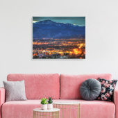 Colorado Springs Lights Canvas Afdruk (Insitu (Woonkamer))