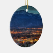 Colorado Springs Lights Keramisch Ornament (Rechts)