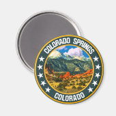 Colorado Springs Magneet (Voorkant / Achterkant)
