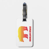 Colorado Springs Regenboog Beer Bagagelabel (Achterkant verticaal)