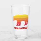 Colorado Springs Regenboog Beer Glas (Voorkant)