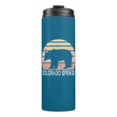 Colorado Springs Retro Beer Thermosbeker (Voorkant)