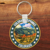 Colorado Springs Sleutelhanger (Voorkant)
