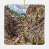 Colorado Springs Souvenir Ornament (Achterkant)