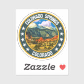 Colorado Springs Sticker (Vel)
