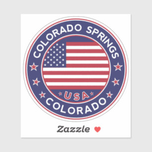 Colorado Springs Sticker