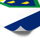 Colorado Springs-vlag Poster (Hoek)