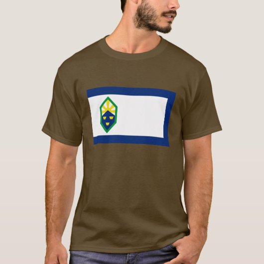 Colorado Springs-vlag T-shirt (Voorkant)
