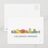 COLORADO SPRINGS WB1 - BRIEFKAART (Voorkant / Achterkant)