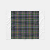 Colorado Staat Tartan Fleece Deken (Voorkant (Horizontaal))