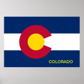 Colorado Staatsvlag Poster (Voorkant)