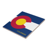 Colorado Staatsvlag Tegeltje (Zijkant)