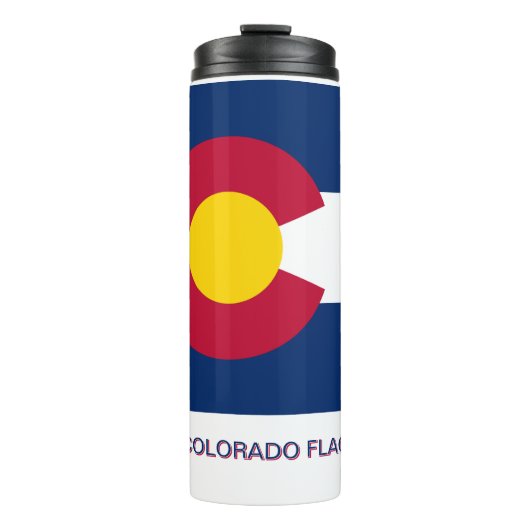 Colorado Staatsvlag Thermosbeker (Voorkant)