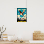 Colorado State Bird - Lark Bunting Poster (Keuken)
